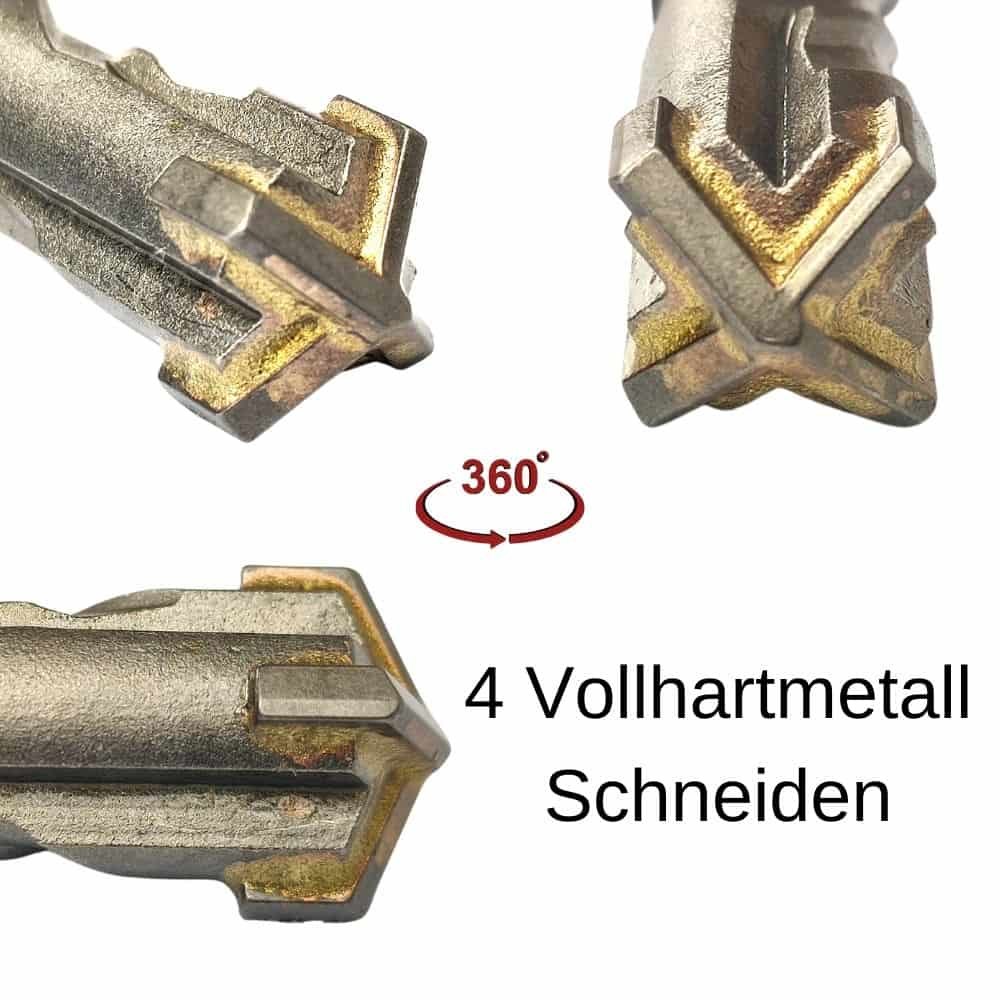 Vrták do kladiva pre SDS-PLUS 4-rezač Ø 6,0mm x 110mm dĺžka-1