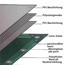 šedá 650 g/m² PVC 3 x 6m (18m²) plachta-0