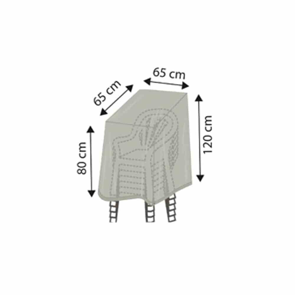 Ochranný obal Deluxe stolička, cca 65x65x120/80-0