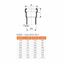 KGRE čistiaca rúra DN/OD 250 s okrúhlym krytom-0