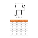 KG NBR tesnenie - odolné voči oleju DN/OD 125 (KG PVC, HT Safe)-0