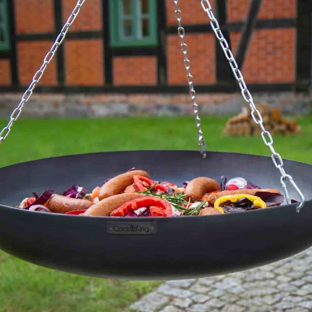 Wok - Panvica z prírodnej ocele 60 cm-2