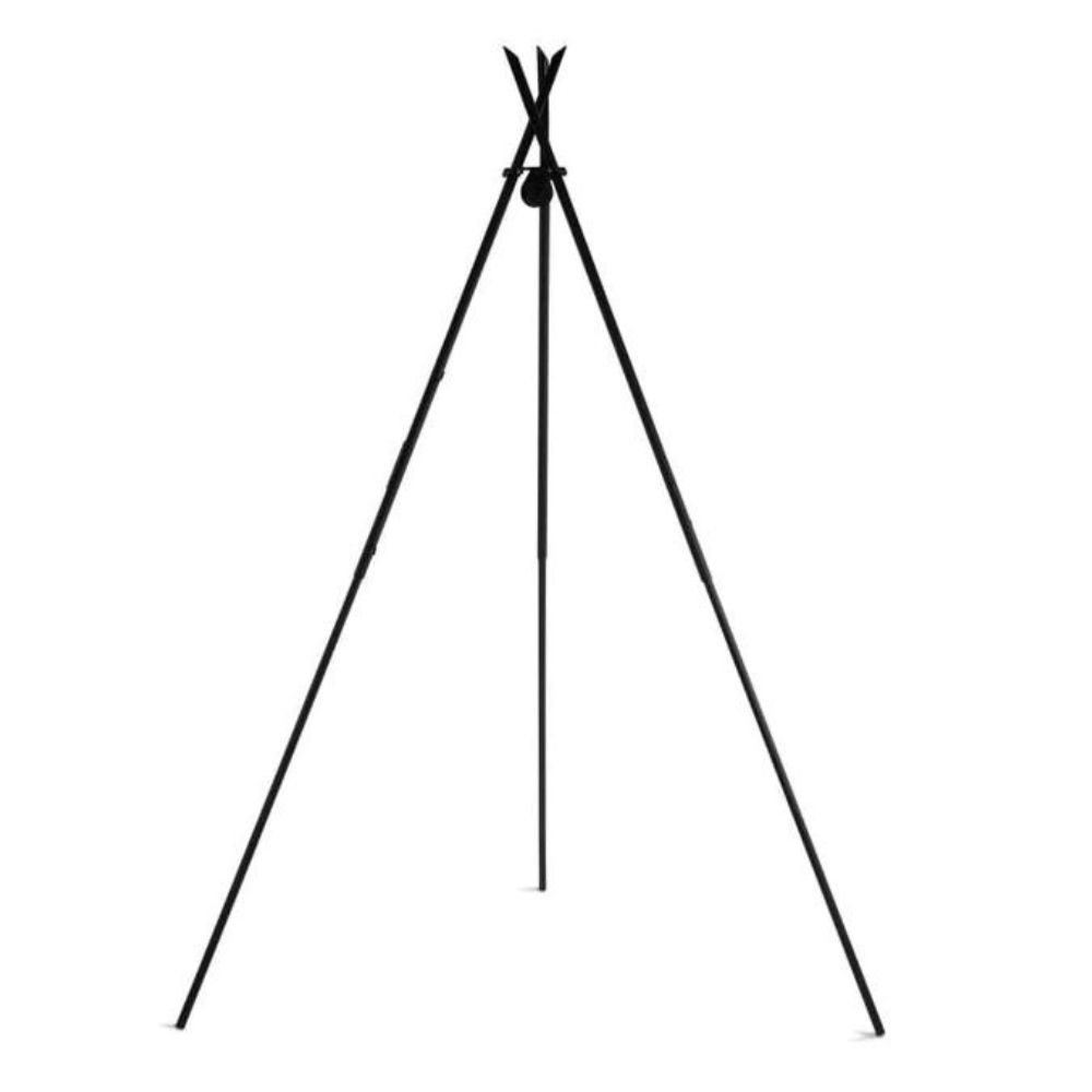 Otočný gril „TIPI“ 210 cm + Grilovací rošt 50 cm z prírodnej ocele-0