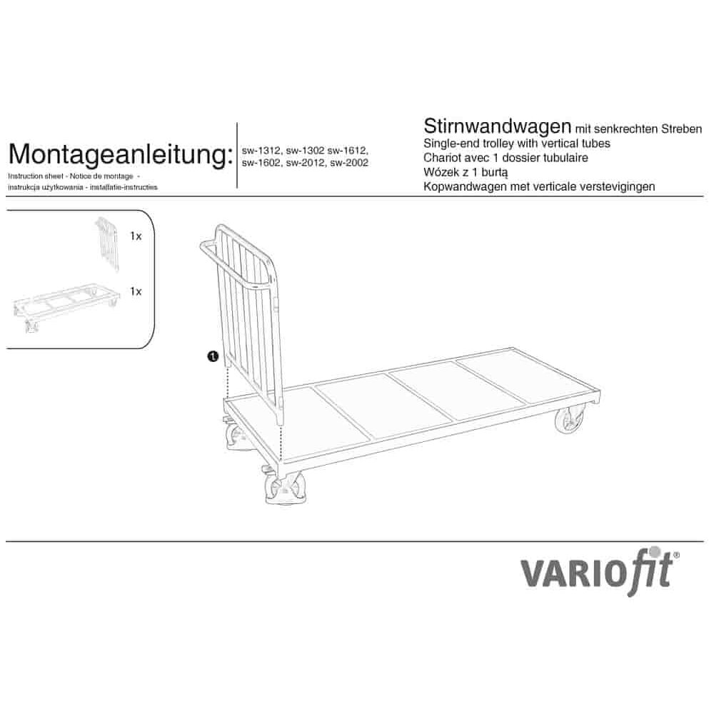 Streben čelný vozík 1200 kg Typ S (EV)-0