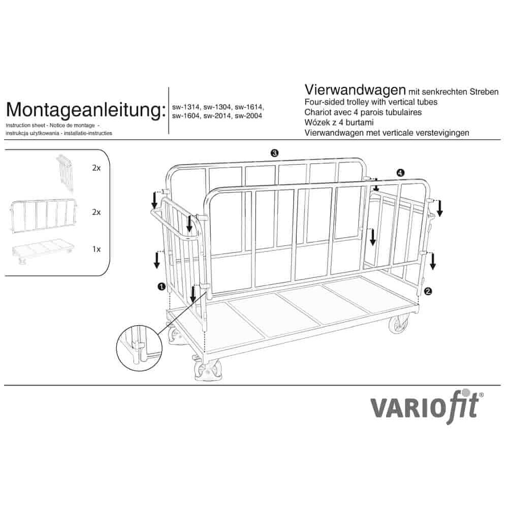 Streben Štvorkolesový vozík 1200 kg Typ M (EV)-0