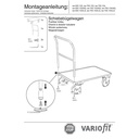 Vozík s madlom 400 kg typ S + EasySTOP-0