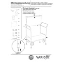 Trojnákladný vozík 400 kg Typ S + EasySTOP-0