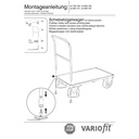 Pneumatikový vozík 1000 kg Typ M + EasySTOP-0