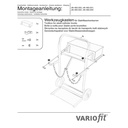 Náradia pre oceľové vozíky fk-1100 / 1101-2