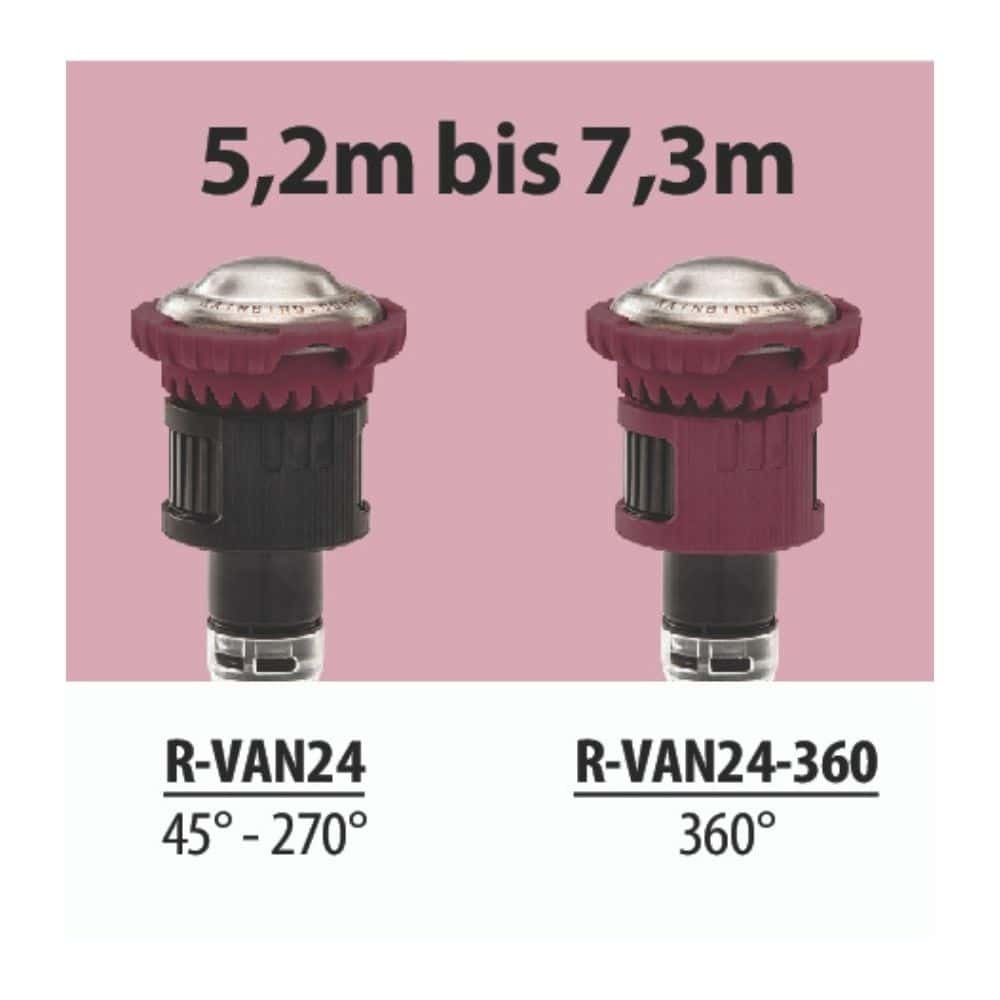 Rotujúca dýza R-VAN 24-0