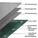 zelená 650 g/m² PVC 5 x 9m (45m²) plachta-0