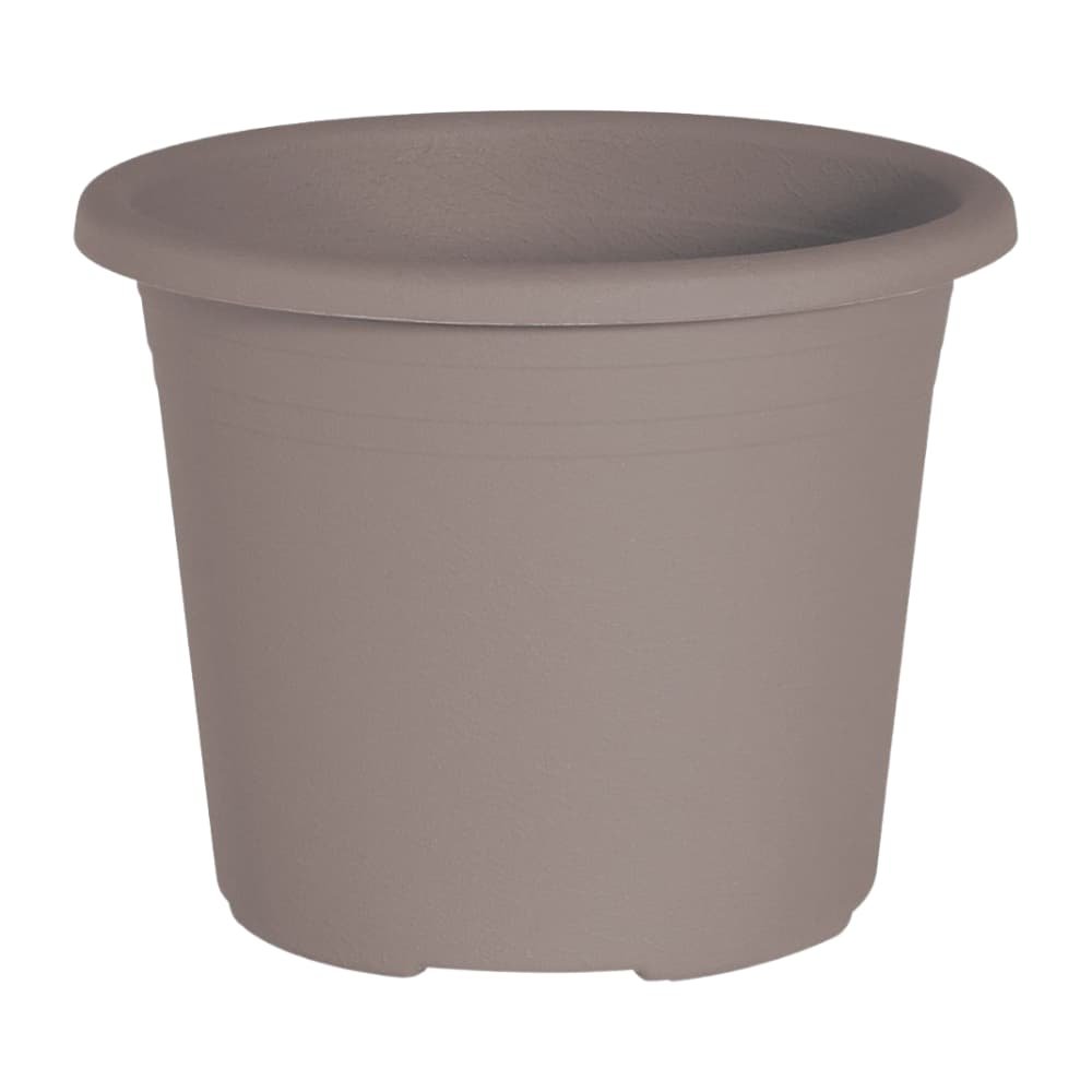 Kvetináč CYLINDRO cca Ø 35 cm / 14, 5 litra - taupe