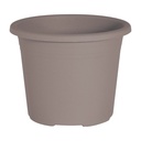 Kvetináč CYLINDRO cca Ø 40 cm / 21, 5 litra - taupe