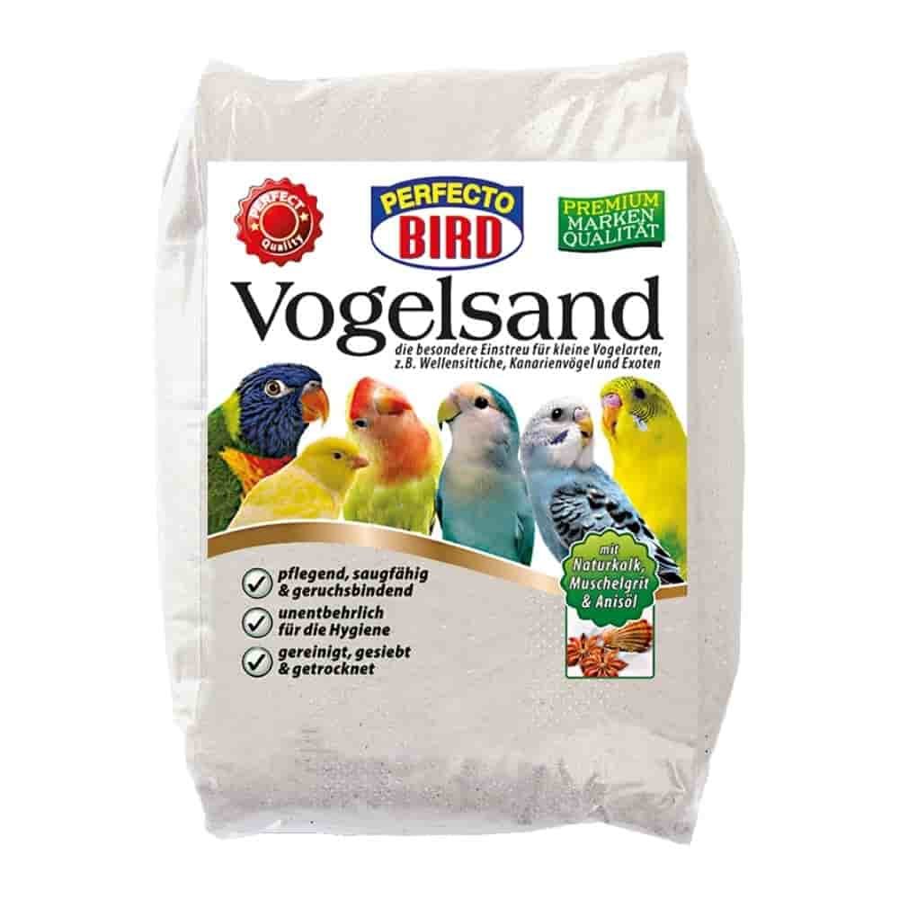 Perfecto Bird Vtáčí piesok natur 2,5 kg