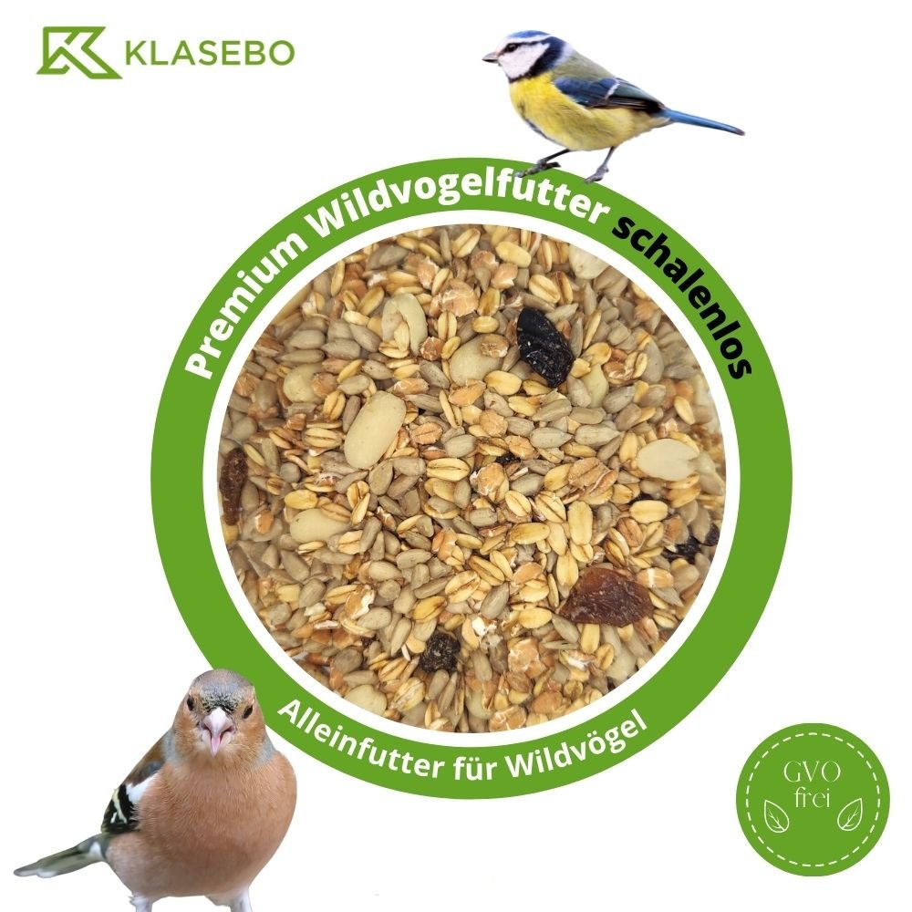 20 kg Premium Wildvogelfutter škrupinové