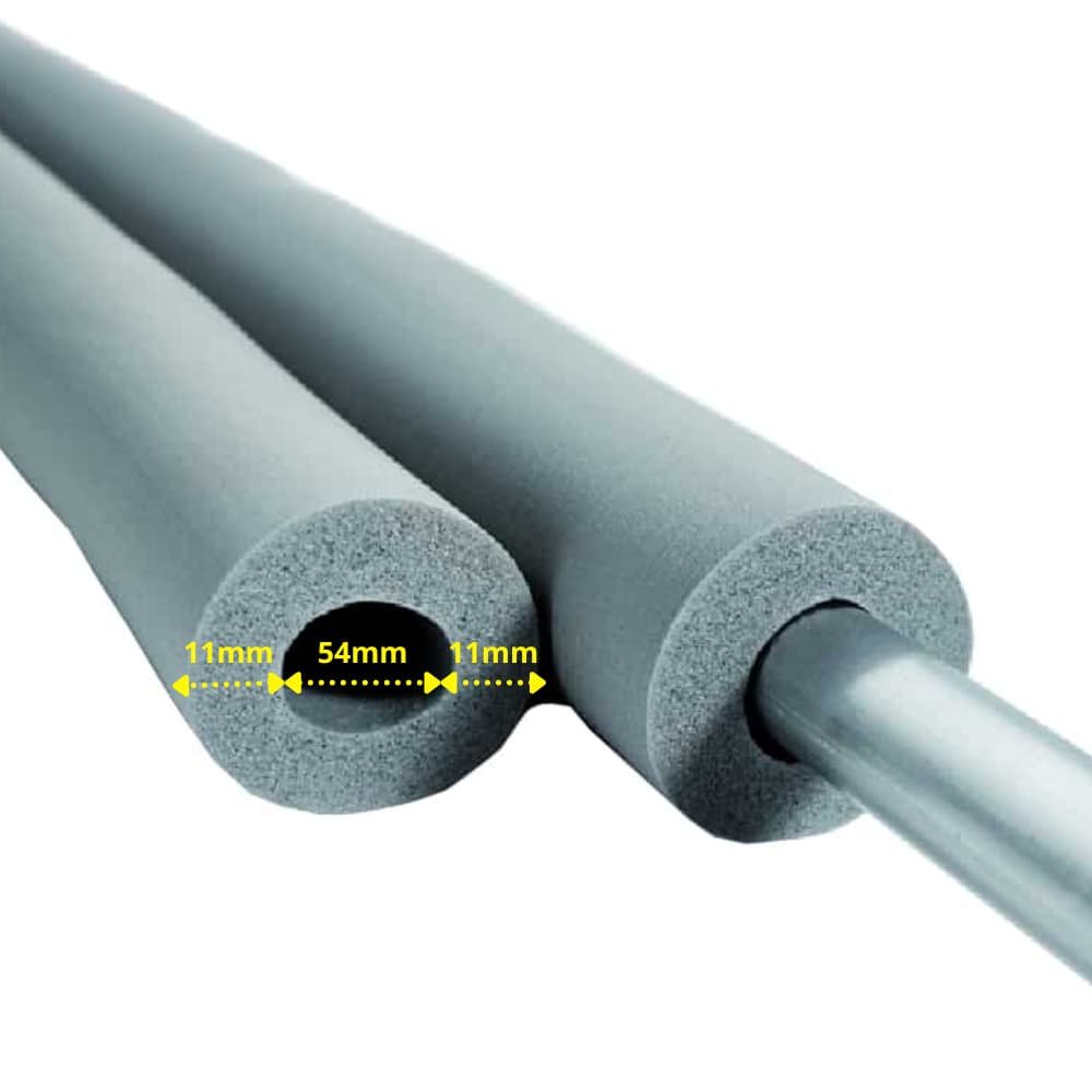 INSUL-TUBE® H PLUS Kautschuk 2m potrubná izolácia Ø 54 mm x 10 mm izolácia