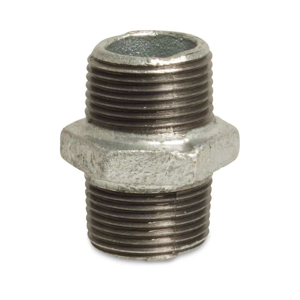 Závitová tvarovka temperovaná dvojitá vsuvka 3/4" AG x 3/4" AG