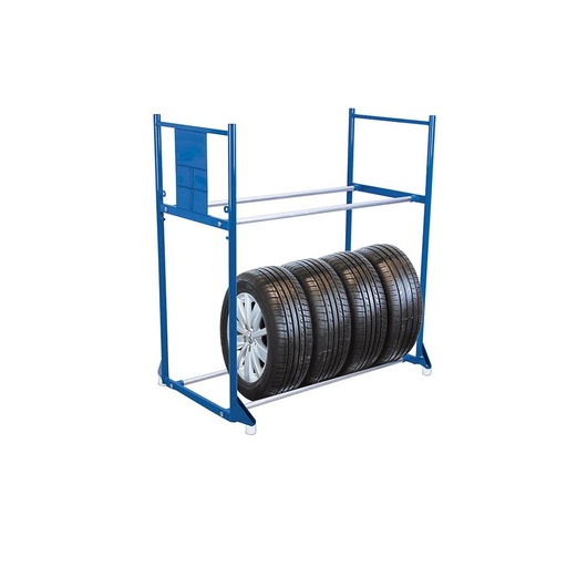 [BONI-sw-646.004] Regál na pneumatiky s 2 úrovňami 300 kg 1205 x 780 x 1325 mm